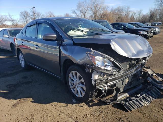 3N1AB7APXJY287604 - 2018 NISSAN SENTRA S GRAY photo 4