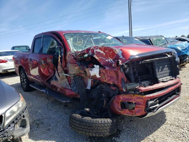 1N6AA1E55KN519480 - 2019 NISSAN TITAN SV RED photo 4