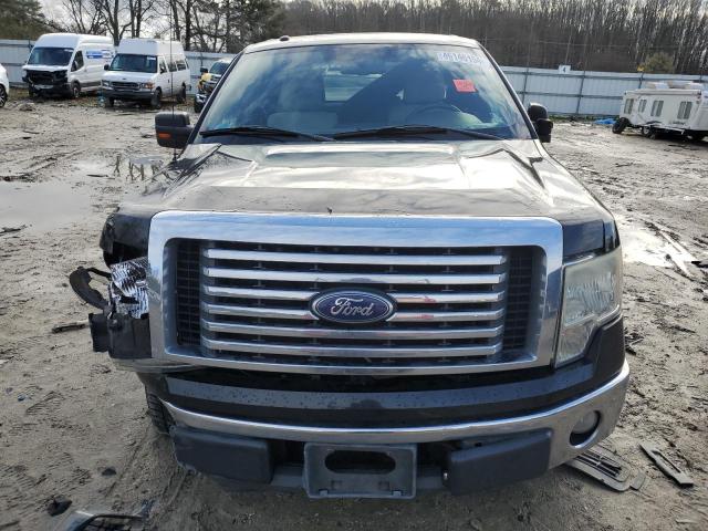 1FTEX1C83AFC73389 - 2010 FORD F150 SUPER CAB BLACK photo 5