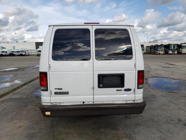 1FTNS2EW2BDA97934 - 2011 FORD ECONOLINE E250 VAN WHITE photo 6