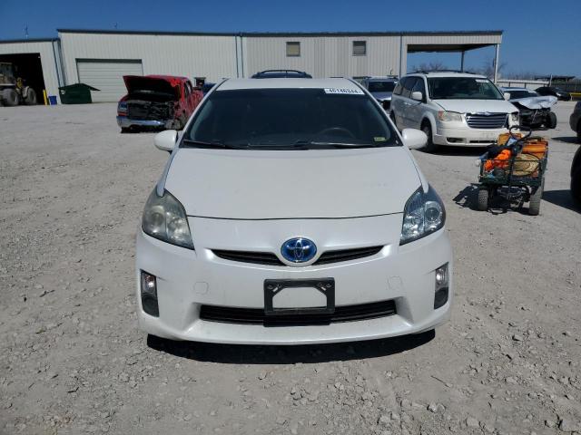 JTDKN3DU8A0002475 - 2010 TOYOTA PRIUS WHITE photo 5