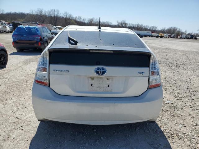 JTDKN3DU8A0002475 - 2010 TOYOTA PRIUS WHITE photo 6