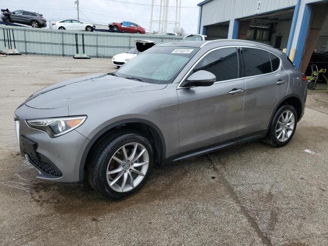 ZASFAKBN8J7B68660 - 2018 ALFA ROMEO STELVIO TI GRAY photo 1