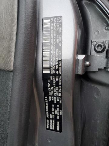 ZASFAKBN8J7B68660 - 2018 ALFA ROMEO STELVIO TI GRAY photo 13