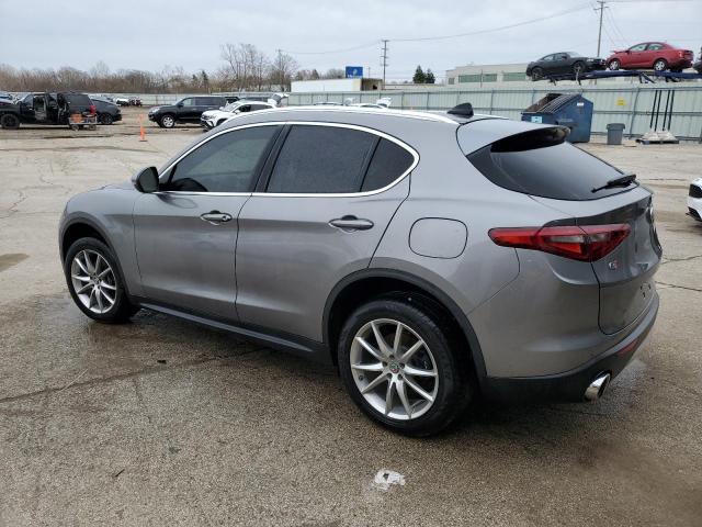 ZASFAKBN8J7B68660 - 2018 ALFA ROMEO STELVIO TI GRAY photo 2