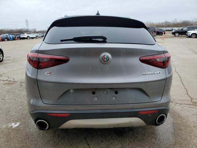 ZASFAKBN8J7B68660 - 2018 ALFA ROMEO STELVIO TI GRAY photo 6