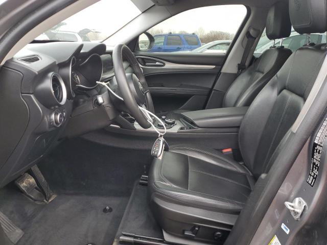 ZASFAKBN8J7B68660 - 2018 ALFA ROMEO STELVIO TI GRAY photo 7