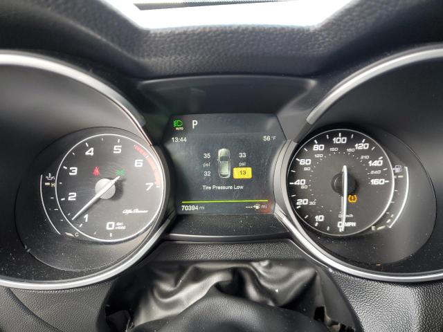 ZASFAKBN8J7B68660 - 2018 ALFA ROMEO STELVIO TI GRAY photo 9