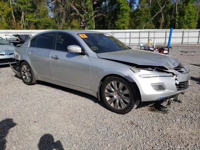 KMHGC4DE8AU074954 - 2010 HYUNDAI GENESIS 3.8L SILVER photo 4