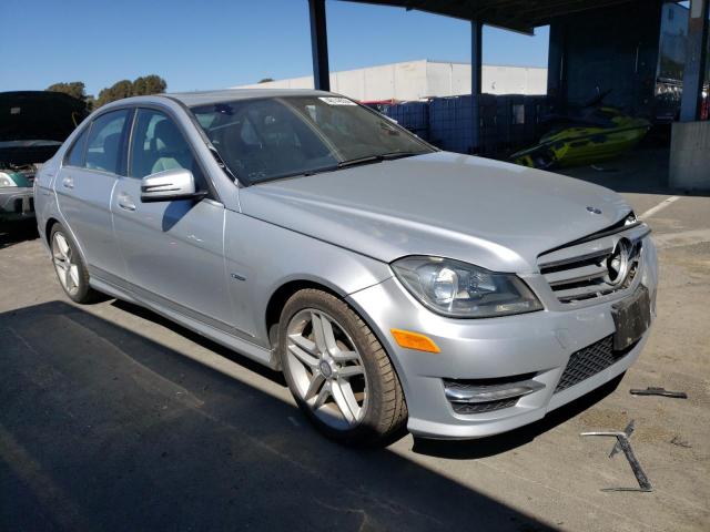 WDDGF5HB9CA604215 - 2012 MERCEDES-BENZ C 350 SILVER photo 4