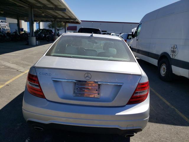 WDDGF5HB9CA604215 - 2012 MERCEDES-BENZ C 350 SILVER photo 6