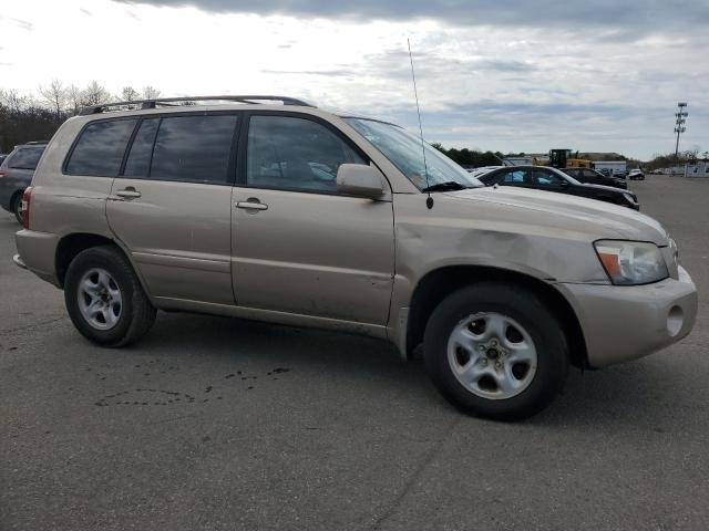 JTEGD21A360143485 - 2006 TOYOTA HIGHLANDER TAN photo 4