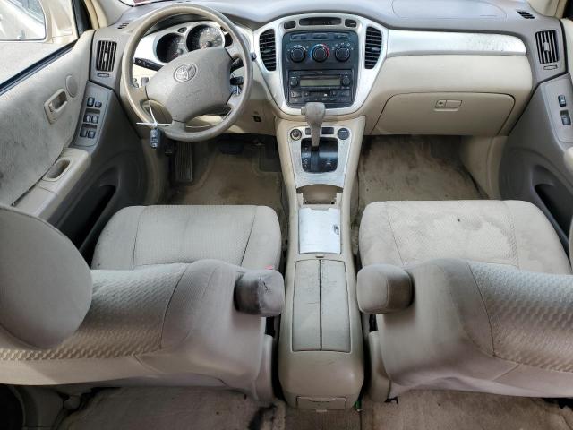 JTEGD21A360143485 - 2006 TOYOTA HIGHLANDER TAN photo 8