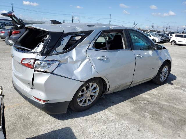 2GNAXJEV9J6201664 - 2018 CHEVROLET EQUINOX LT SILVER photo 3