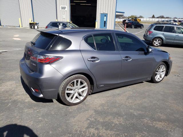 JTHKD5BH6E2190152 - 2014 LEXUS CT 200 SILVER photo 3