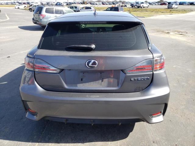 JTHKD5BH6E2190152 - 2014 LEXUS CT 200 SILVER photo 6