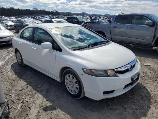 19XFA4F5XAE000243 - 2010 HONDA CIVIC GX WHITE photo 4