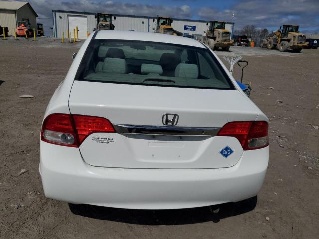 19XFA4F5XAE000243 - 2010 HONDA CIVIC GX WHITE photo 6