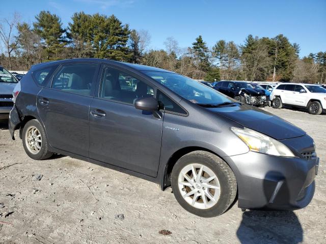 JTDZN3EU0C3104612 - 2012 TOYOTA PRIUS V GRAY photo 4