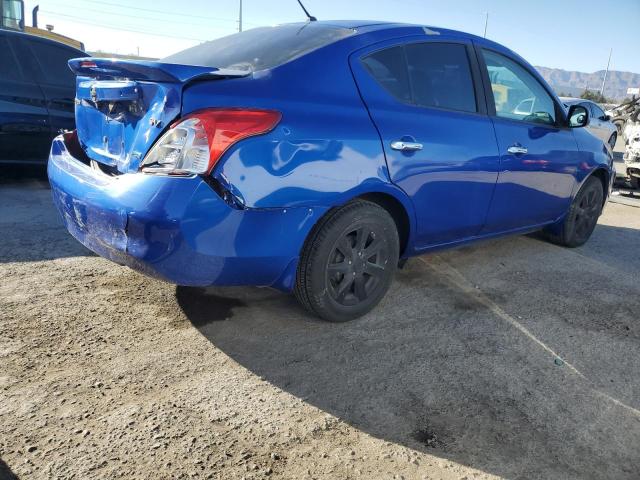 3N1CN7AP5EL826861 - 2014 NISSAN VERSA S BLUE photo 3