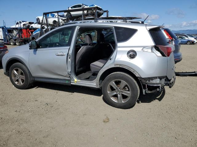 JTMWFREV3FJ049956 - 2015 TOYOTA RAV4 XLE SILVER photo 2