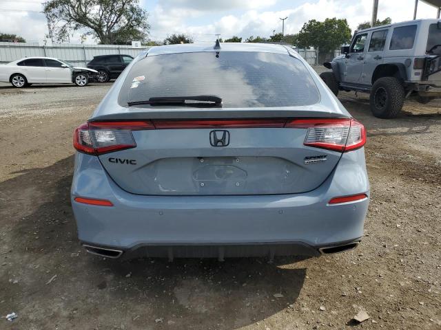 19XFL1H81PE008269 - 2023 HONDA CIVIC SPORT TOURING ნაცრისფერი ფოტო 6