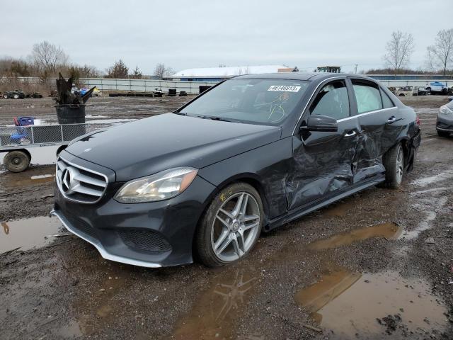 WDDHF8JBXEB010374 - 2014 MERCEDES-BENZ E 350 4MATIC BLACK photo 1