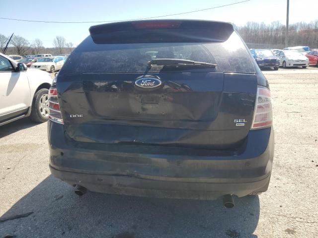 2FMDK48C27BB00123 - 2007 FORD EDGE SEL BLACK photo 6