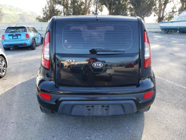 KNDJT2A5XC7743620 - 2012 KIA SOUL BLACK photo 6