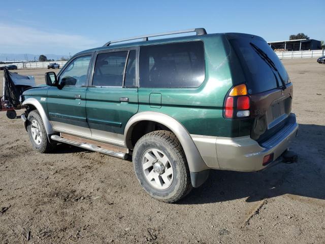 JA4MT31R92P010778 - 2002 MITSUBISHI MONTERO SPORT XLS GREEN photo 2