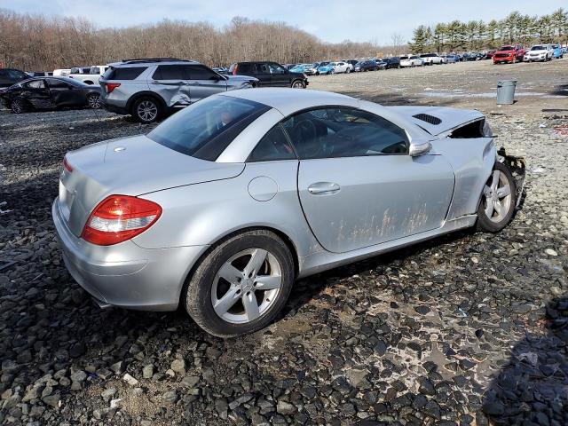 WDBWK54F27F135292 - 2007 MERCEDES-BENZ SLK 280 SILVER photo 3