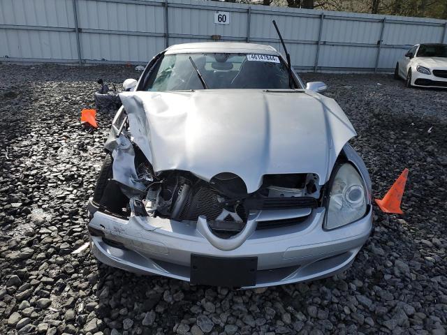 WDBWK54F27F135292 - 2007 MERCEDES-BENZ SLK 280 SILVER photo 5