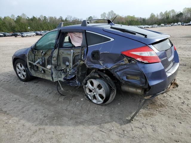 5J6TF2H59CL006688 - 2012 HONDA CROSSTOUR EXL BLUE photo 2