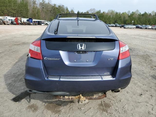 5J6TF2H59CL006688 - 2012 HONDA CROSSTOUR EXL BLUE photo 6