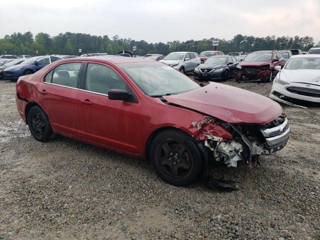 3FAHP0HA2AR287344 - 2010 FORD FUSION SE BURGUNDY photo 4