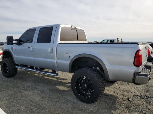 1FTSW21R88EA10239 - 2008 FORD F250 SUPER DUTY SILVER photo 2