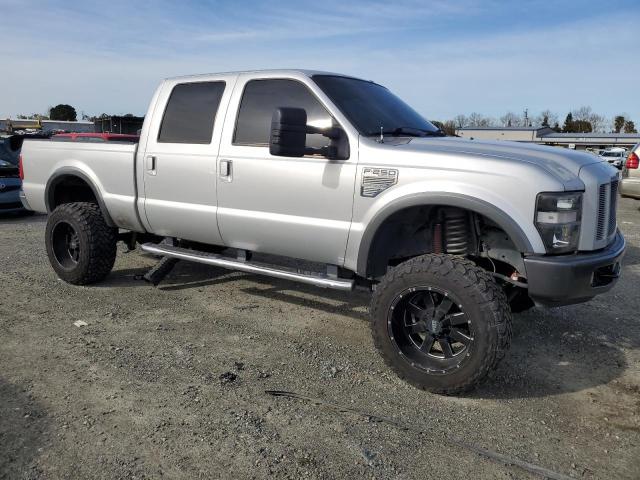 1FTSW21R88EA10239 - 2008 FORD F250 SUPER DUTY SILVER photo 4