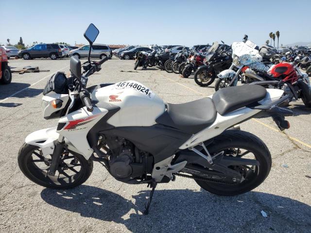 MLHPC4513D5000028 - 2013 HONDA CB500 F WHITE photo 3