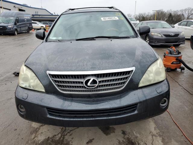 JTJHW31U472011695 - 2007 LEXUS RX 400H GRAY photo 5