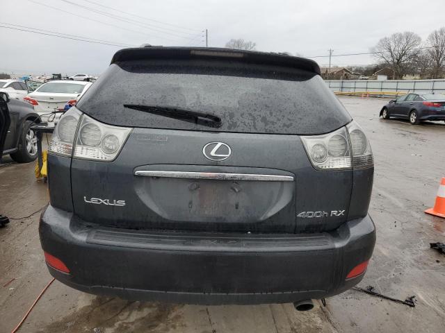 JTJHW31U472011695 - 2007 LEXUS RX 400H GRAY photo 6