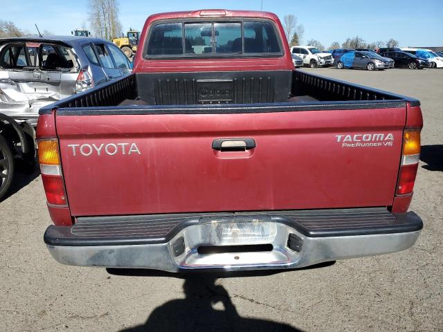 4TASN92N4XZ519500 - 1999 TOYOTA TACOMA XTRACAB PRERUNNER RED photo 6