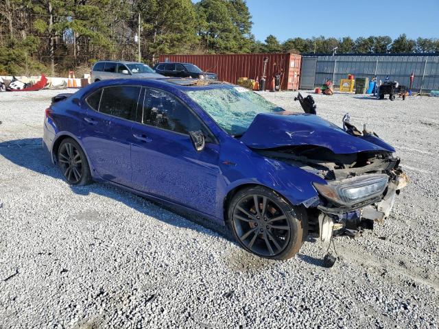 19UUB2F63JA006343 - 2018 ACURA TLX TECH+A Синий фото 4