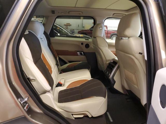 SALWV2EF7GA593681 - 2016 LAND ROVER RANGE ROVE AUTOBIOGRAPHY TAN photo 10