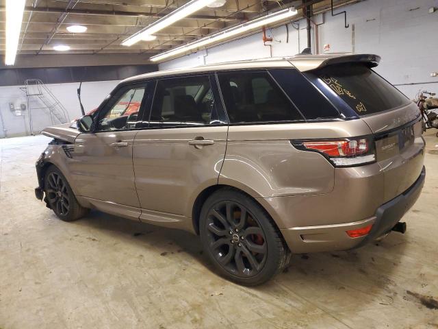 SALWV2EF7GA593681 - 2016 LAND ROVER RANGE ROVE AUTOBIOGRAPHY TAN photo 2
