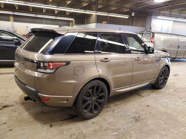 SALWV2EF7GA593681 - 2016 LAND ROVER RANGE ROVE AUTOBIOGRAPHY TAN photo 3