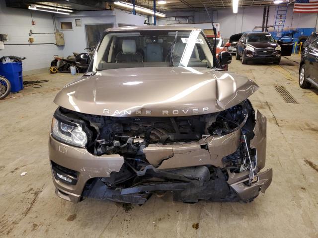 SALWV2EF7GA593681 - 2016 LAND ROVER RANGE ROVE AUTOBIOGRAPHY TAN photo 5