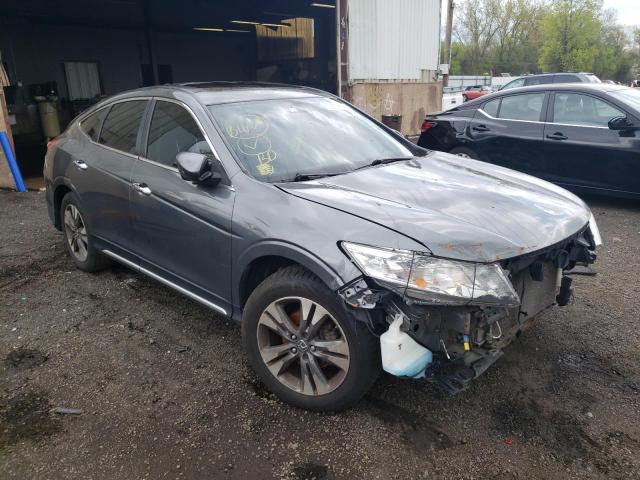 5J6TF2H54DL005255 - 2013 HONDA CROSSTOUR EXL ნაცრისფერი ფოტო 4
