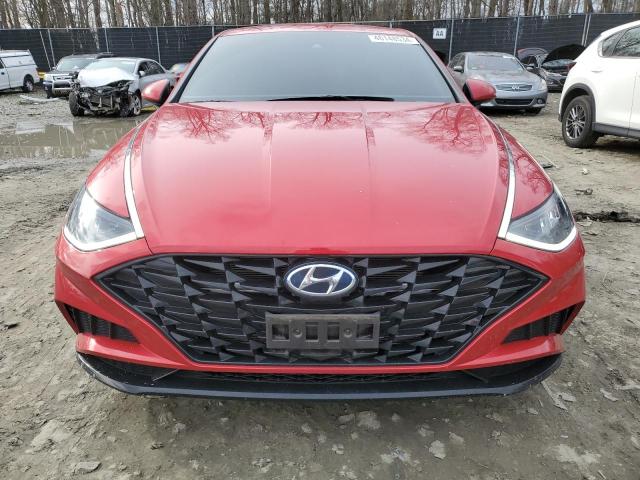 5NPEL4JA6MH101368 - 2021 HYUNDAI SONATA SEL RED photo 5