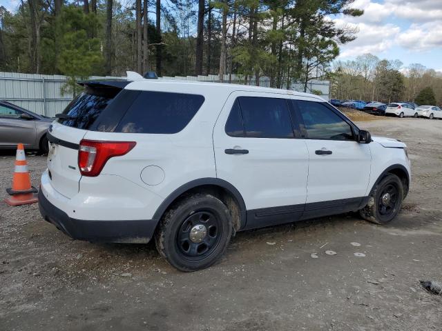 1FM5K8AR9GGA48525 - 2016 FORD EXPLORER POLICE INTERCEPTOR WHITE photo 3