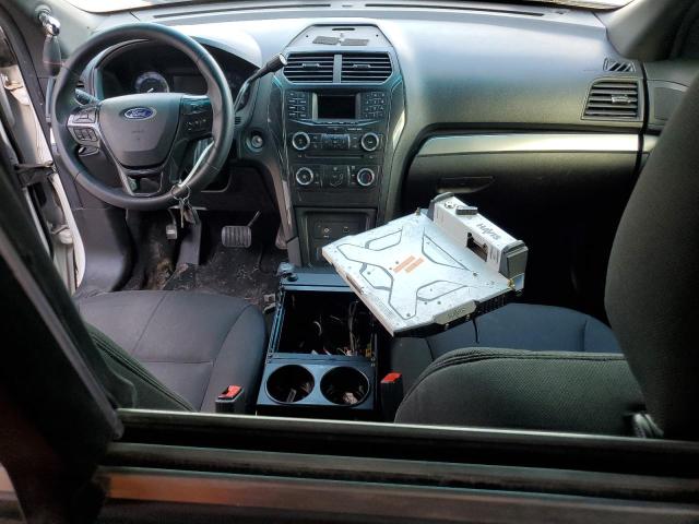 1FM5K8AR9GGA48525 - 2016 FORD EXPLORER POLICE INTERCEPTOR WHITE photo 8